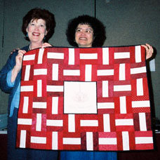 Malice Domestic 2002, Annette's quilt for the silent auction.